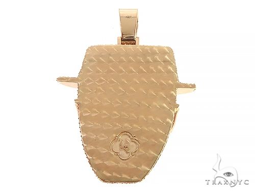 Custom Made Diamond Face Pendant 65669 - Image 3
