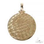 Custom Made Diamond Frame Solid Gold People Power BLM Pendant 66533 - Image 3