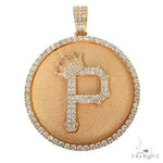 Custom Made Diamond Initial Pendant 67889 - Image 1