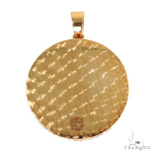 14K Gold Custom Made Diamond Initial Pendant, photo 5 of 7