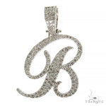 Custom Made Diamond Initial Pendant 67970 - Image 1