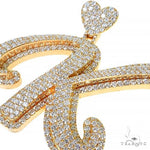 Custom Made Diamond Initial Pendant 68188 - Image 3