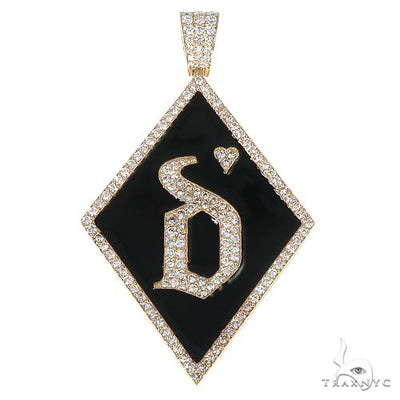 Custom Made Diamond Initial 'Q' Pendant 67342 - Image 1