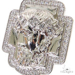 Custom Made Diamond Jesus Pendant 68815 - Image 3