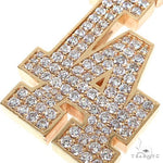 Custom Made Diamond 'LA' Pendant 67524 - Image 4