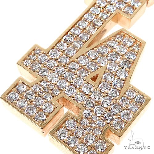 Custom Made Diamond 'LA' Pendant 67524 - Image 4