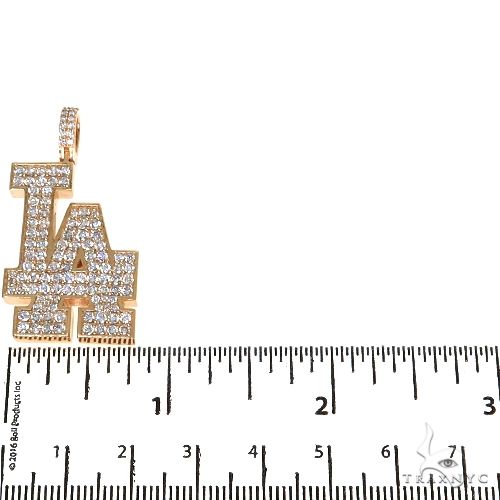 Custom Made Diamond 'LA' Pendant 67524 - Image 5