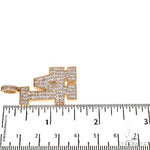 Custom Made Diamond 'LA' Pendant 67524 - Image 6