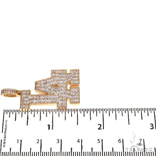 Custom Made Diamond 'LA' Pendant 67524 - Image 6