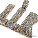 Custom Made Diamond LLK Pendant 67964 - Image 3