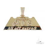 Custom Made Diamond Logo Pendant 66980 - Image 2