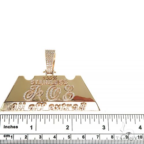 Custom Made Diamond Logo Pendant 66980 - Image 5