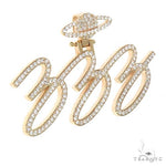 Custom Made Diamond Logo Pendant 67387 - Image 2