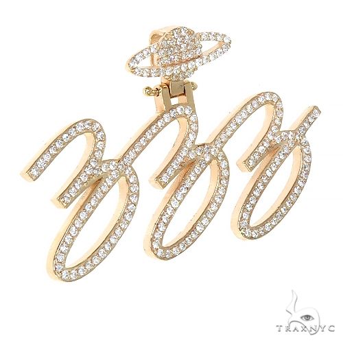 Custom Made Diamond Logo Pendant 67387 - Image 2
