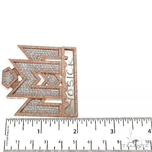 Custom Made Diamond Logo Pendant 68366 - Image 5