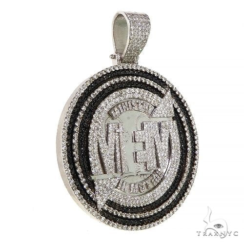 Custom Made Diamond Logo Pendant 68384 - Image 2