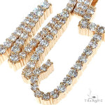 Custom Made Diamond \\\\\\'MJ\\\\\\' Diamond Name Pendant 67500 - Image 3