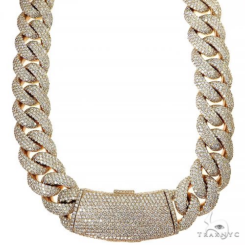 14K Gold miami cuban chain, 20.5 mm, photo 4 of 10