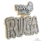 Custom Made Diamond Name Logo Pendant 68660 - Image 2