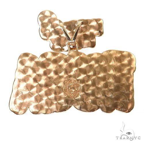 Custom Made Diamond Name Logo Pendant 68660 - Image 4