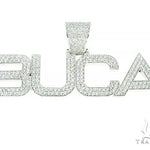 Custom Made Diamond Name Pendant 66072 - Image 1