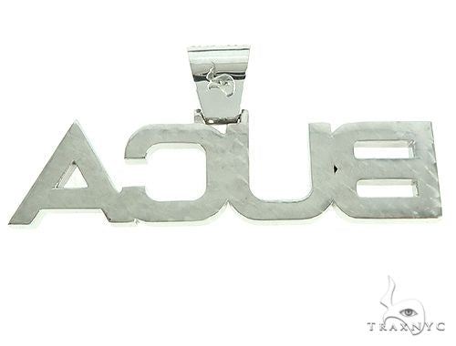 Custom Made Diamond Name Pendant 66072 - Image 3