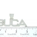 Custom Made Diamond Name Pendant 66072 - Image 6