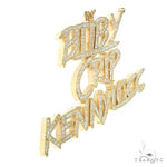 Custom Made Diamond Name Pendant 67075 - Image 2