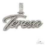 Custom Made Diamond Name Pendant 67078 - Image 1