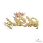 Custom Made Diamond Name Pendant 67094 - Image 4