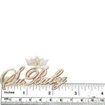 Custom Made Diamond Name Pendant 67094 - Image 5