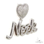 Custom Made Diamond Name Pendant 67445 - Image 2