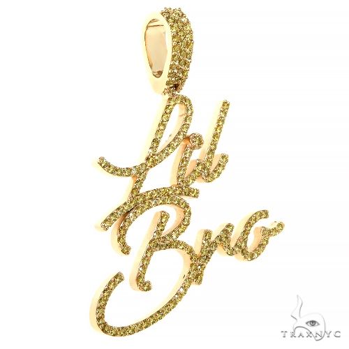 Custom Made Diamond Name Pendant 67450 - Image 2