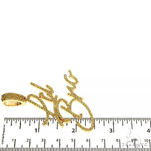 Custom Made Diamond Name Pendant 67450 - Image 6