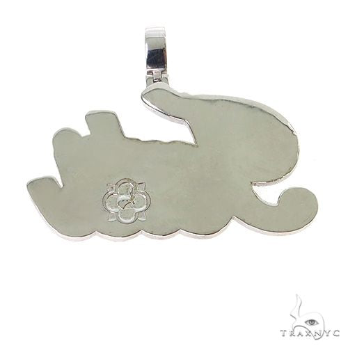 Custom Made Diamond Name Pendant 67502 - Image 4