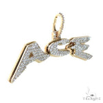Custom Made Diamond Name Pendant 67712 - Image 2