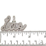 Custom Made Diamond Name Pendant 67800 - Image 5