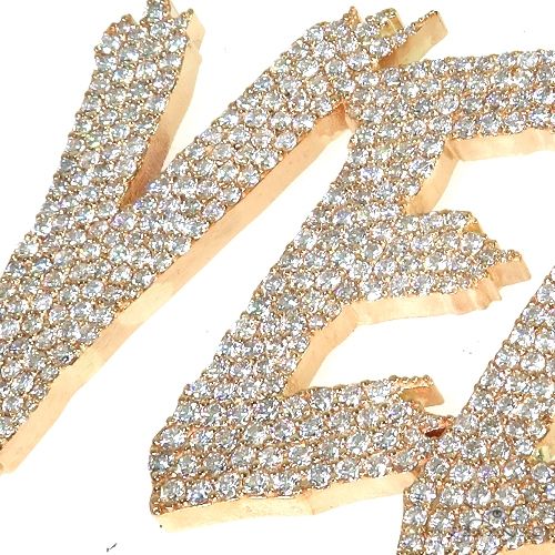 Custom Made Diamond Name Pendant 67809 - Image 3