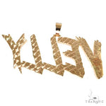 Custom Made Diamond Name Pendant 67809 - Image 4