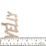 Custom Made Diamond Name Pendant 67809 - Image 6