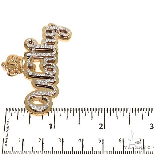 Custom Made Diamond Name Pendant 67821 - Image 6
