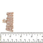 Custom Made Diamond Name Pendant 67863 - Image 6