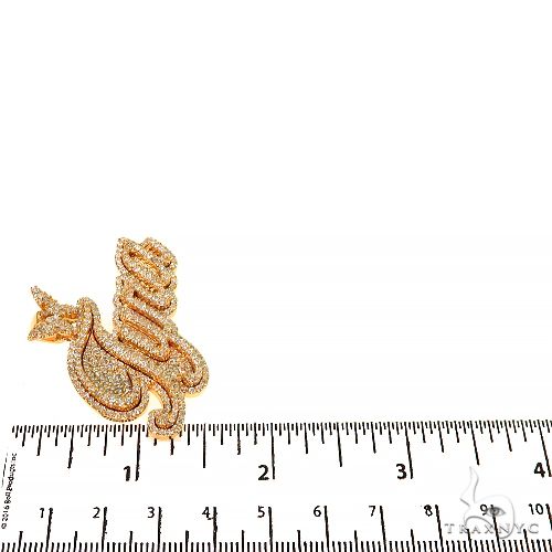 Custom Made Diamond Name Pendant 67994 - Image 6