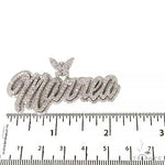 Custom Made Diamond Name Pendant 67996 - Image 5