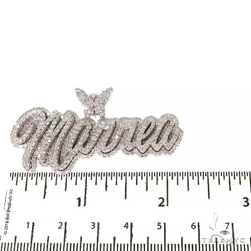 Custom Made Diamond Name Pendant 67996 - Image 5