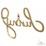 Custom Made Diamond Name Pendant 68181 - Image 4