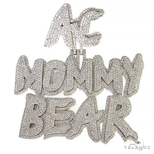 Custom Made Diamond Name Pendant 68278 - Image 1