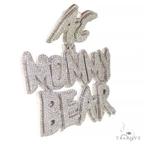 Custom Made Diamond Name Pendant 68278 - Image 2