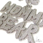 Custom Made Diamond Name Pendant 68278 - Image 3