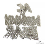 Custom Made Diamond Name Pendant 68278 - Image 4